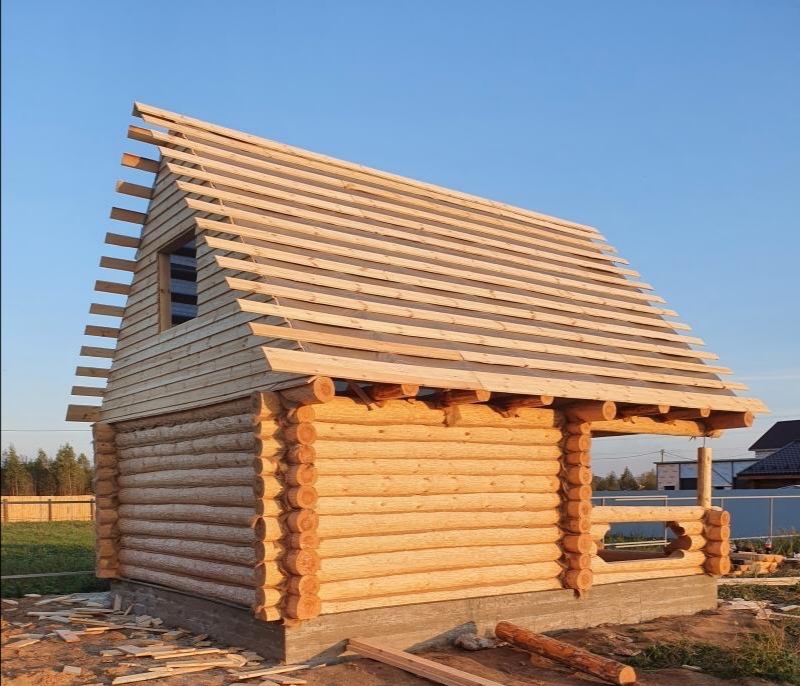 Выполненные работы бань под ключ №13