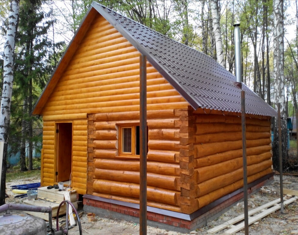 Выполненные работы бань под ключ №14